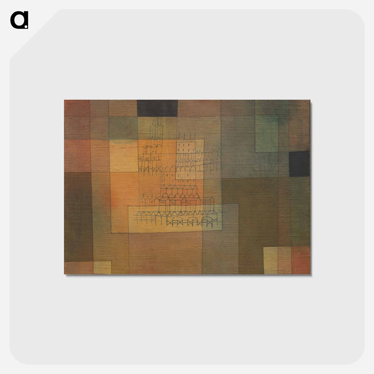 アートポストカード-Polyphonic Architecture
- セントルイス美術館 Postcard.