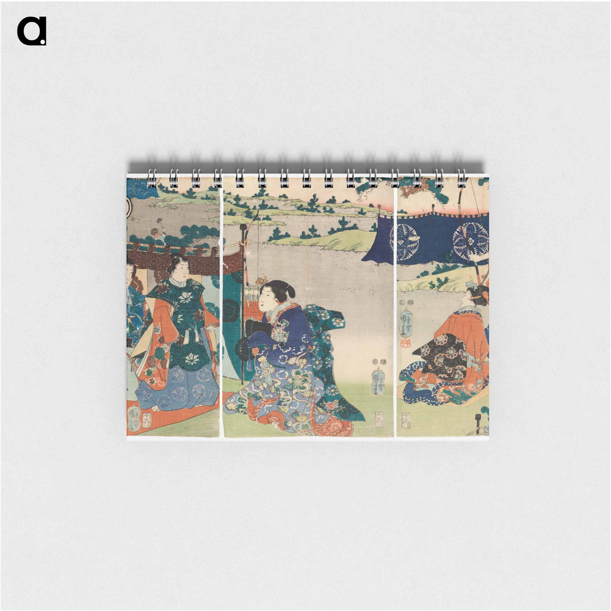 Genjin tarinasta - 歌川 国芳 Memo.