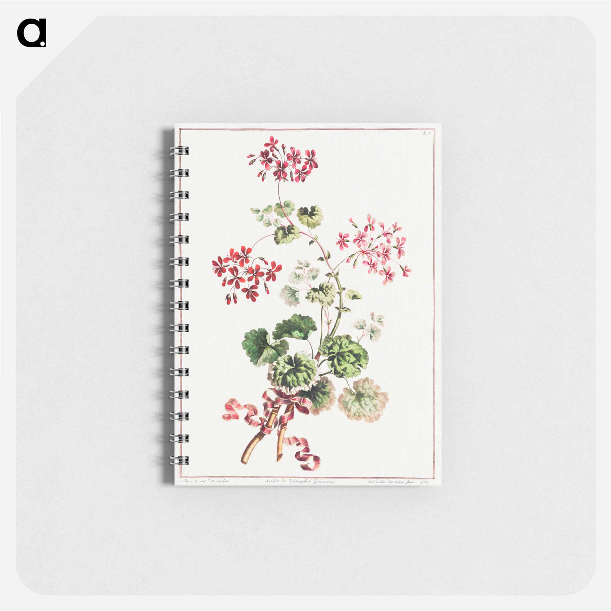 アートメモ帳-Scarlet and Variegated Geranium
- クリーブランド美術館 Memo.