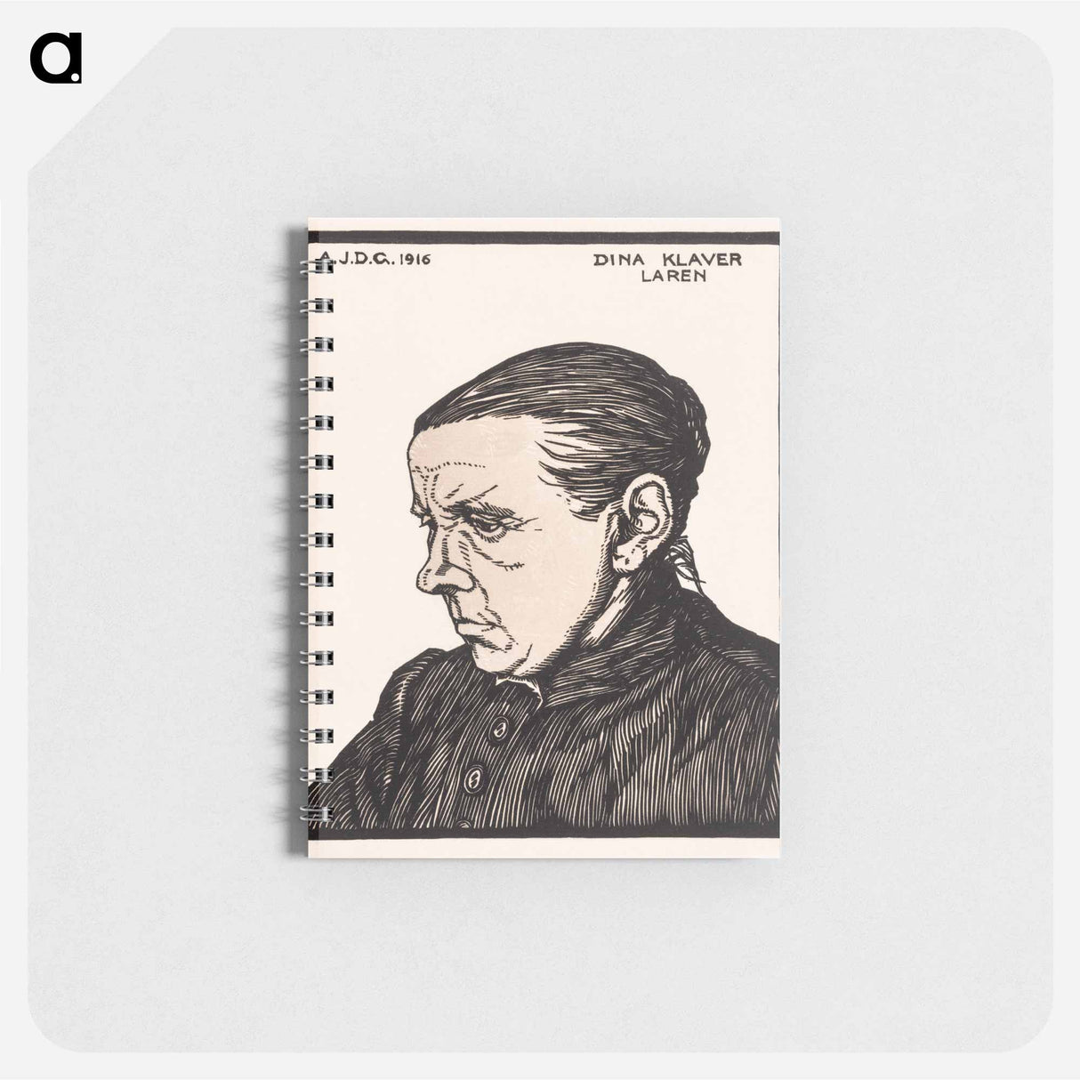 Portrait of Dina Klaver - ユリー デ フラーハ Memo.