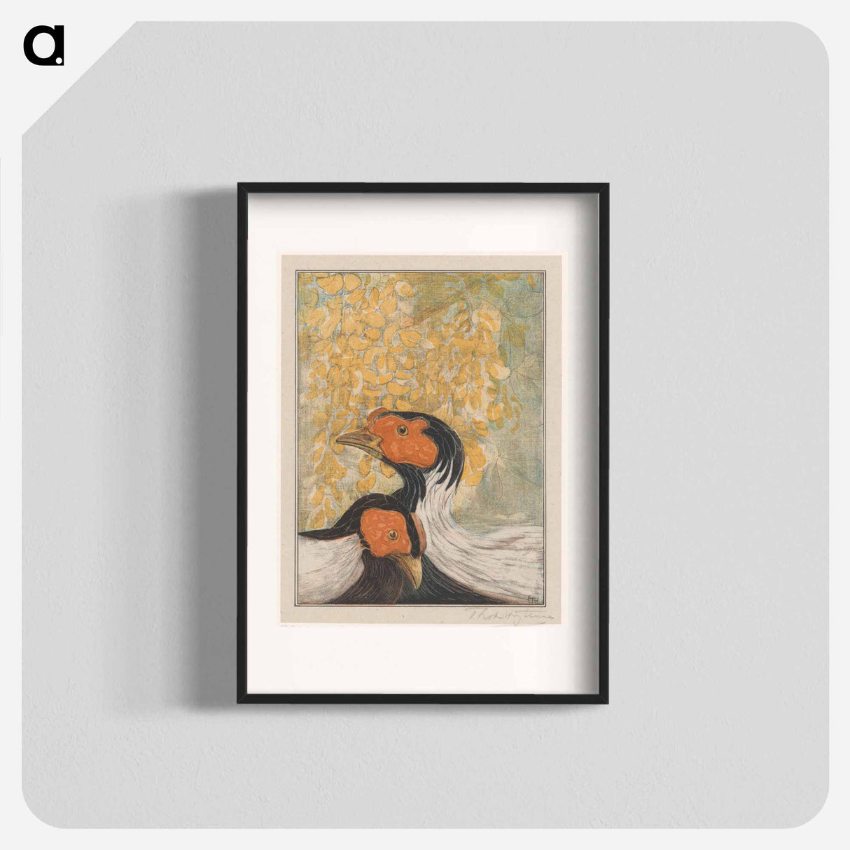 Original public domain image from the Rijksmuseum - Theo van Hoytema Poster.