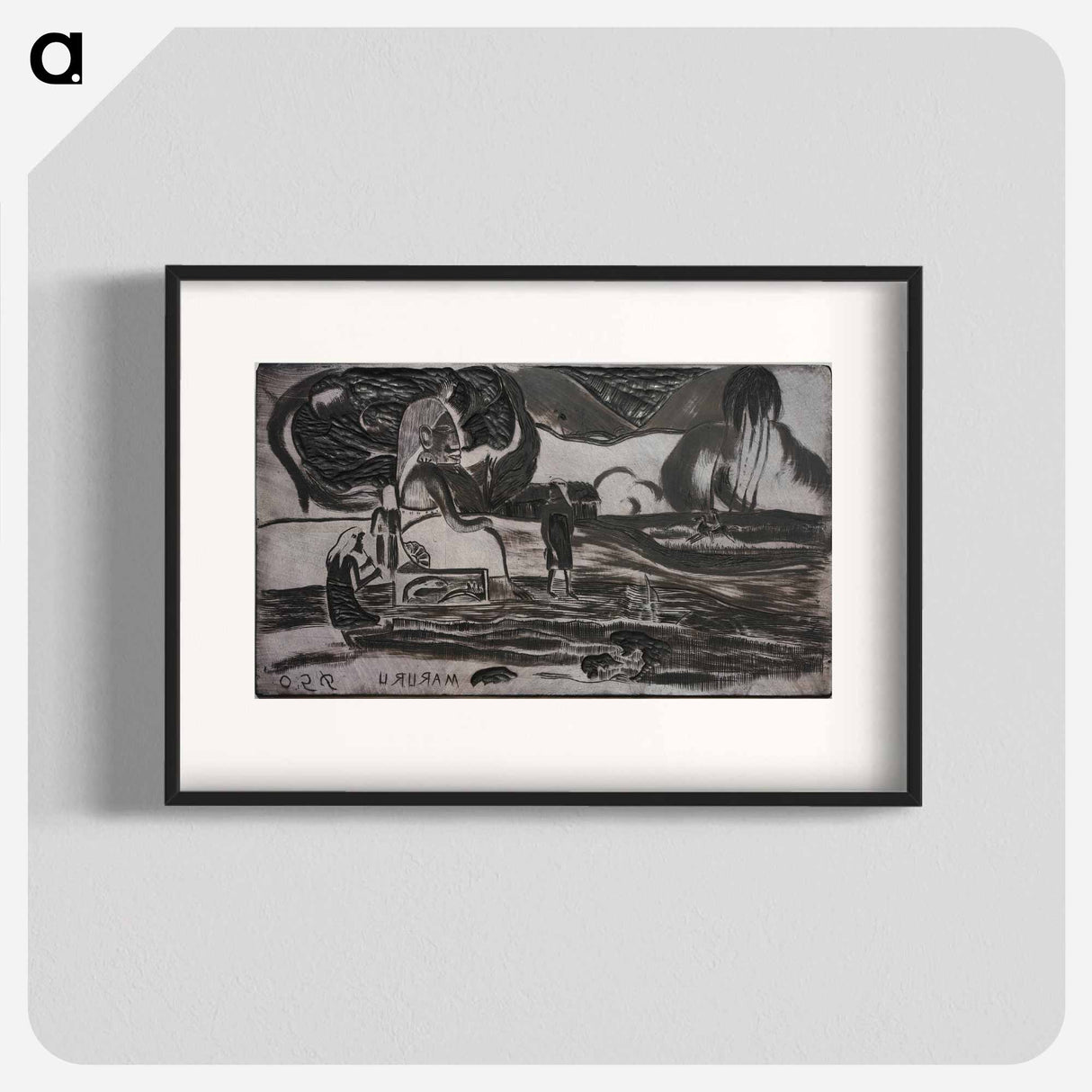 Maruru (Offerings of Gratitude) - ポール ゴーギャン Poster.