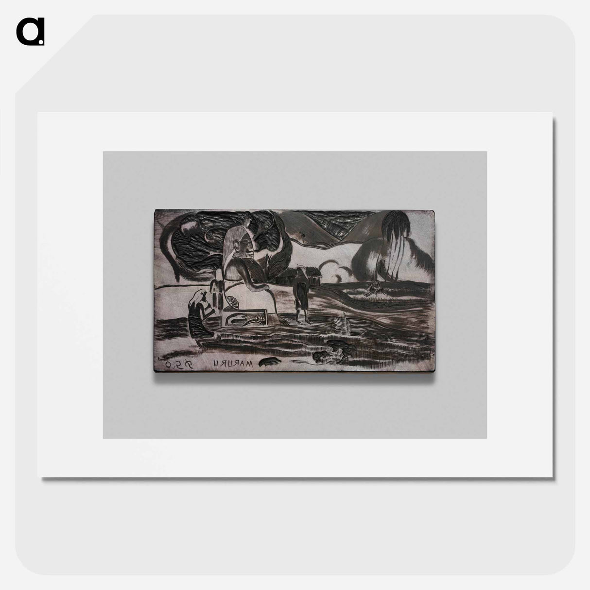 Maruru (Offerings of Gratitude) - Paul Gauguin Poster.