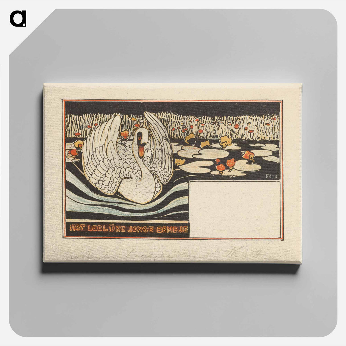 Original public domain image from the Rijksmuseum - Theo van Hoytema Canvas.