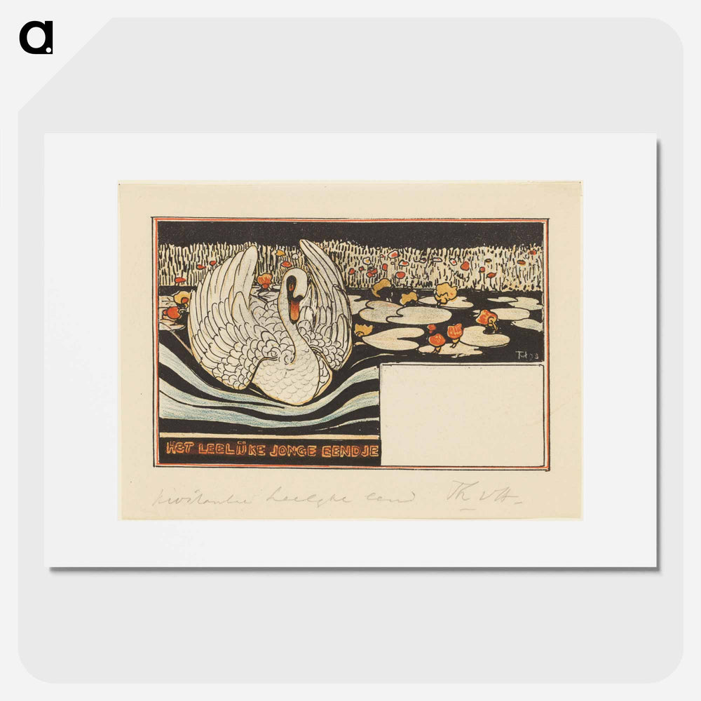 Original public domain image from the Rijksmuseum - Theo van Hoytema Poster.