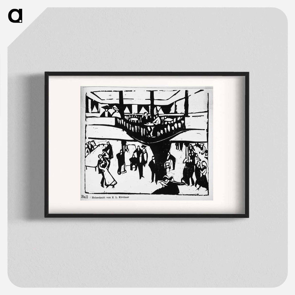 アートポスター-Ball - エルンスト ルートヴィヒ キルヒナー Poster.