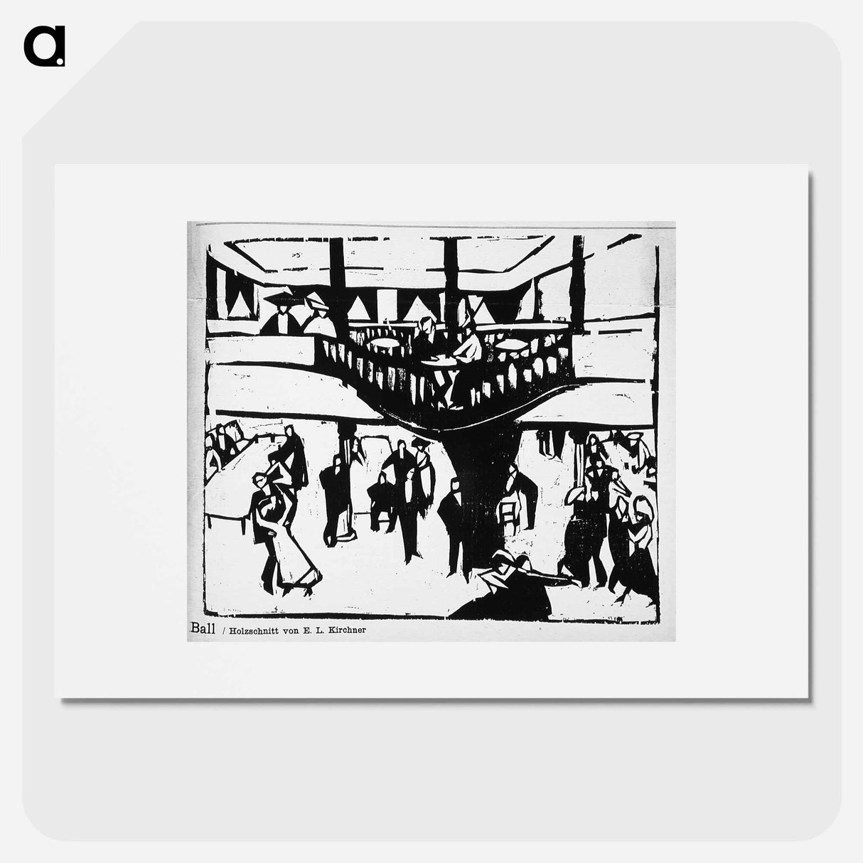 アートポスター-Ball - エルンスト ルートヴィヒ キルヒナー Poster.