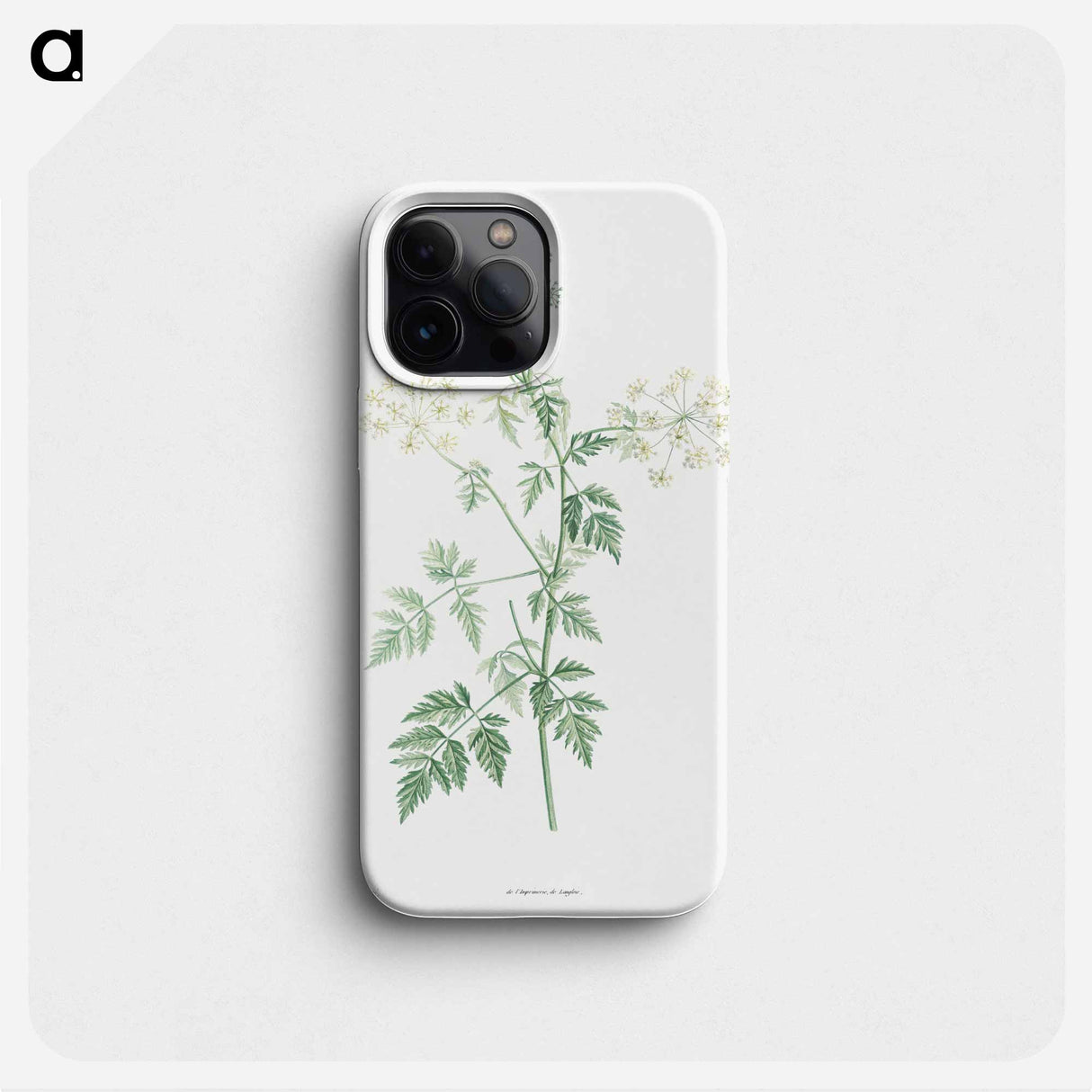 Hemlock - Pierre Joseph Redouté Phone Case.