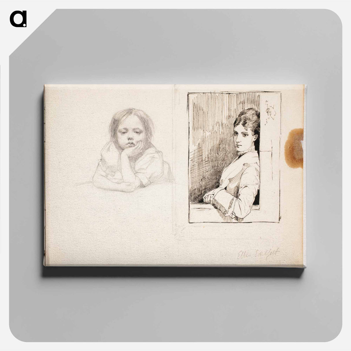 (unknown) - アルバート エーデルフェルト Canvas.