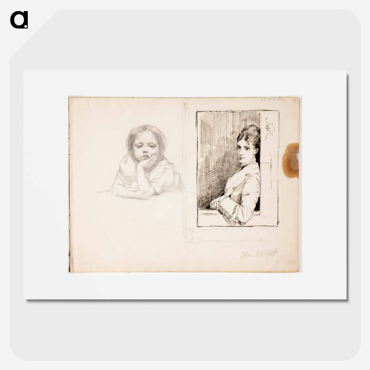 (unknown) - アルバート エーデルフェルト Poster.