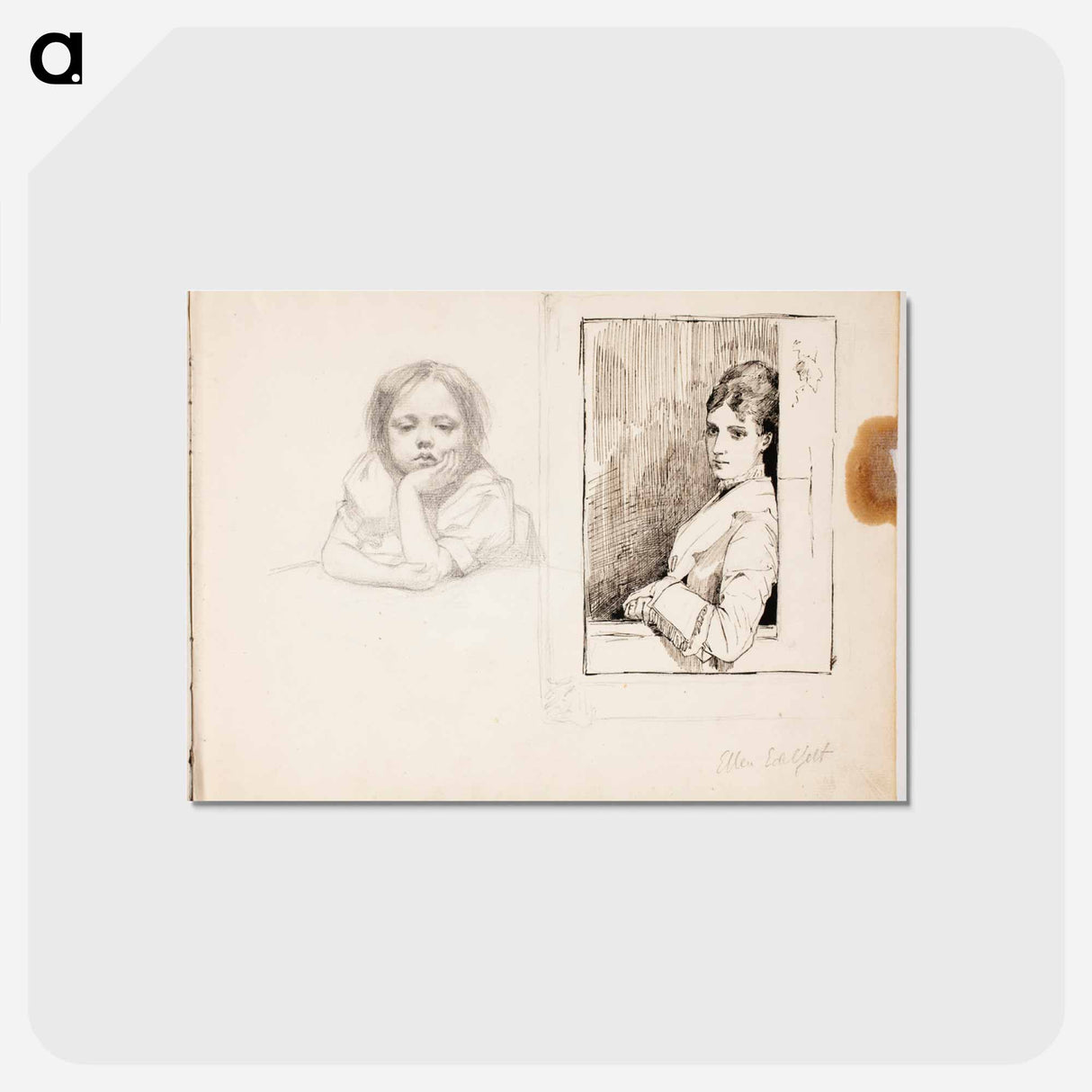 (unknown) - アルバート エーデルフェルト Postcard.