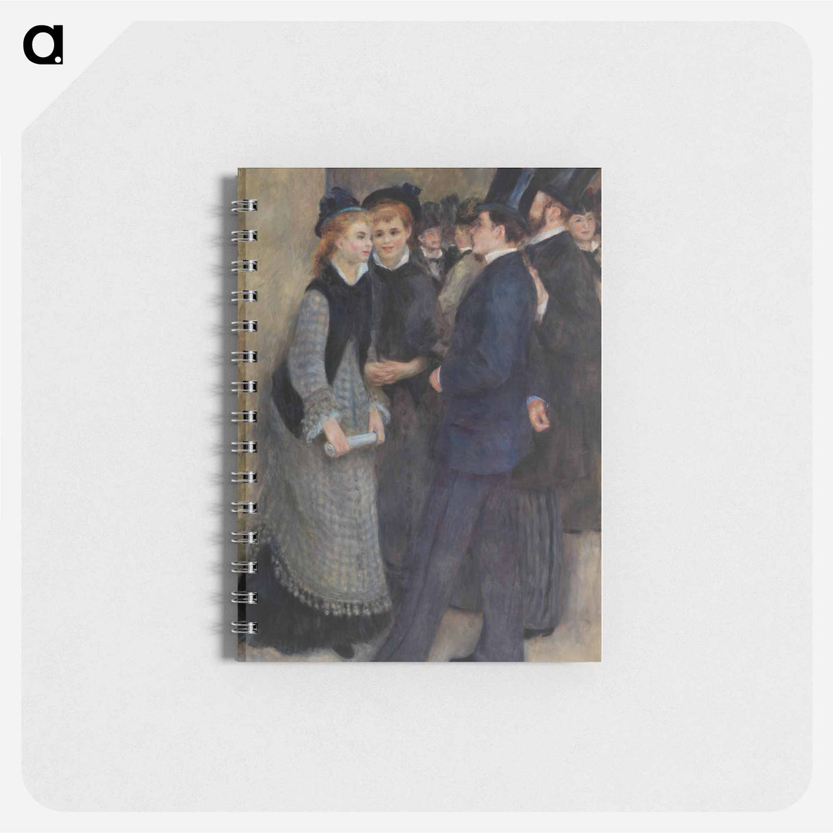 Leaving the Conservatory - ピエール オーギュスト ルノワール Memo.