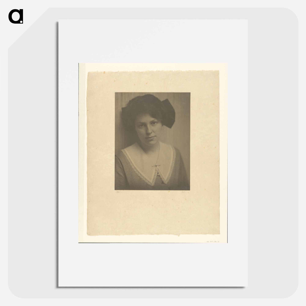 Portrait of Marie Rapp - アルフレッド スティーグリッツ Poster.
