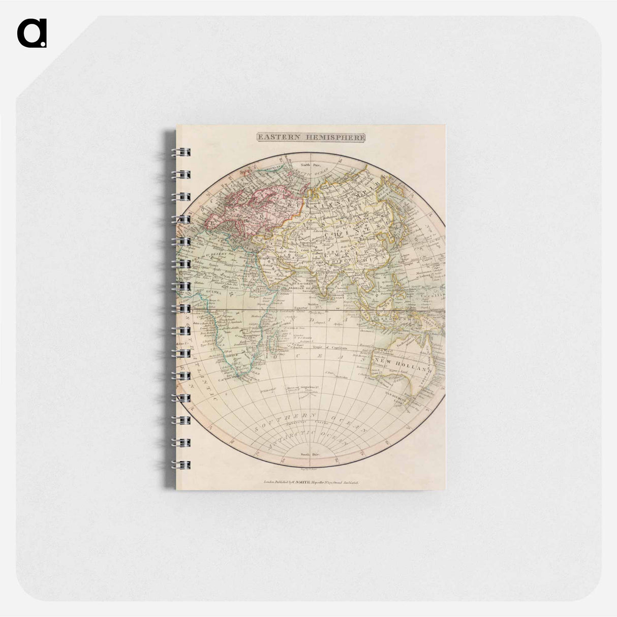 Eastern Hemisphere - アンティーク地図 Memo.