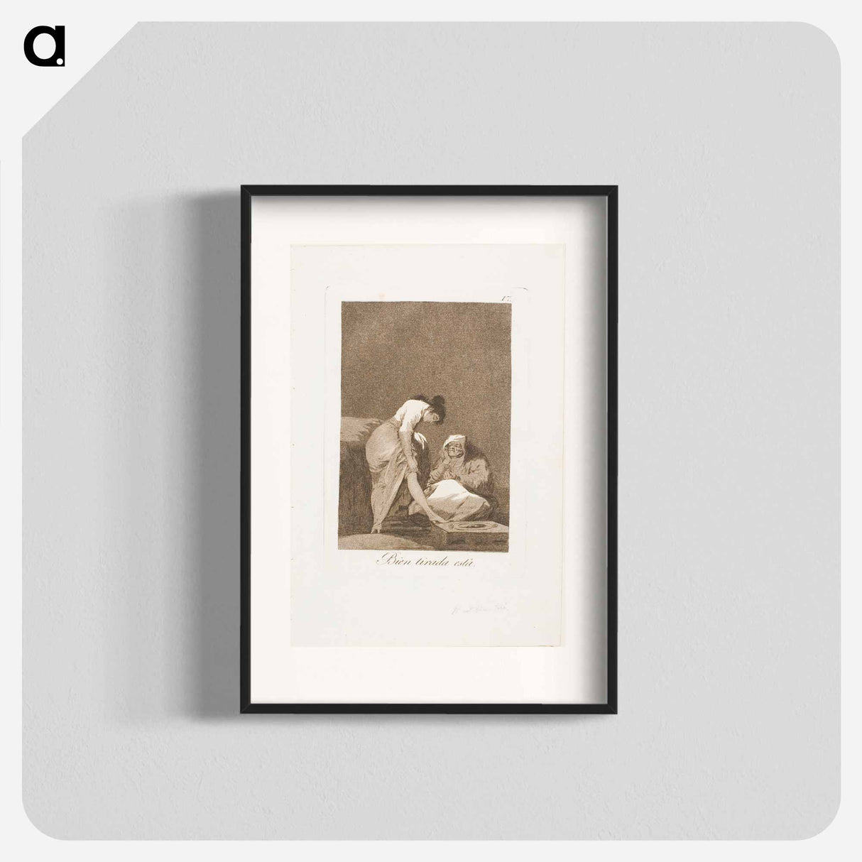 Nicely Stretched - フランシスコ デ ゴヤ Poster.