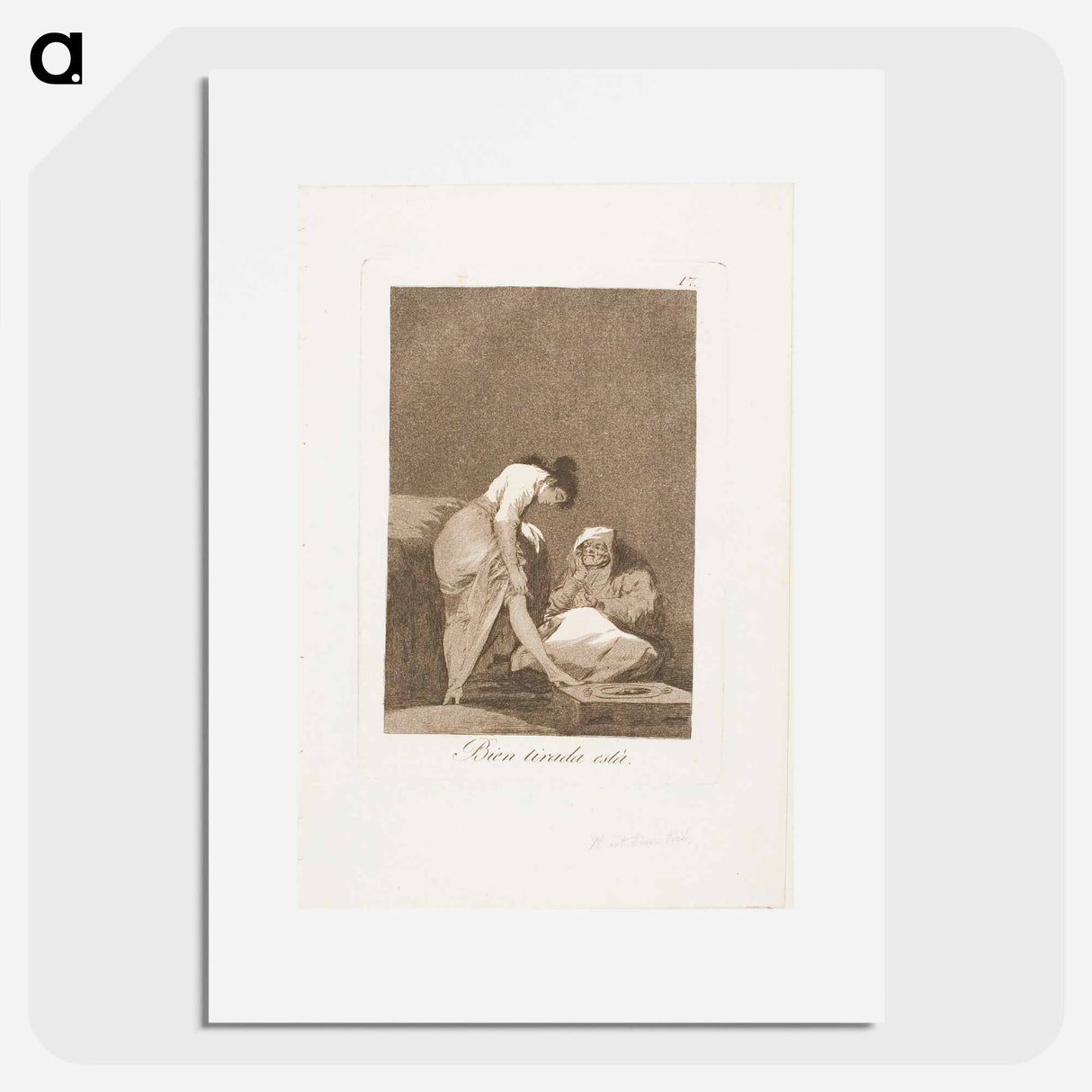 Nicely Stretched - フランシスコ デ ゴヤ Poster.