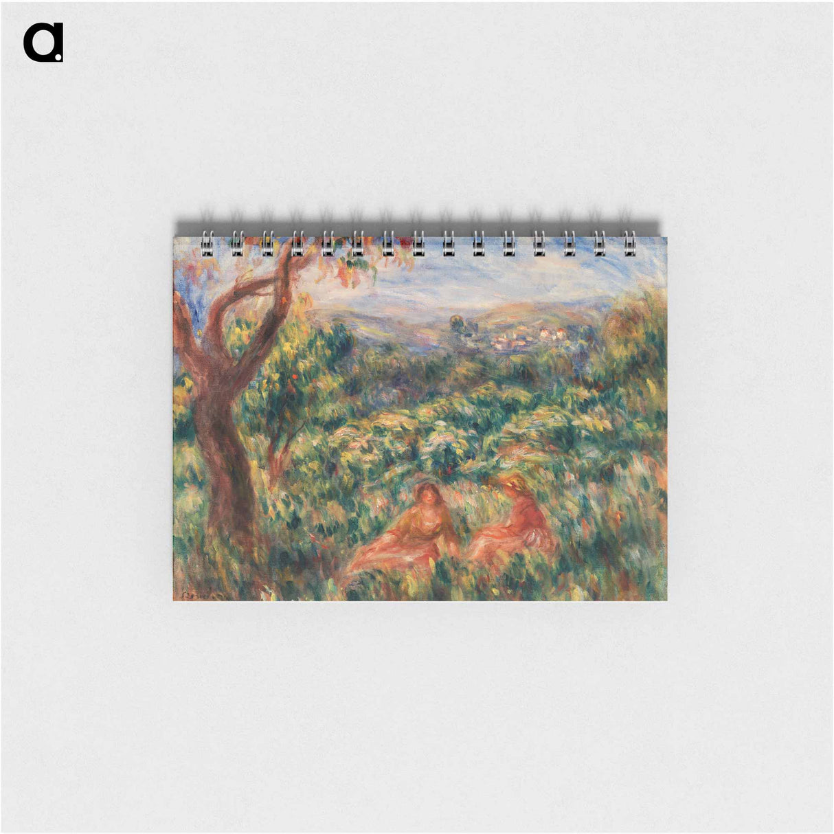 Landscape (Paysage) - ピエール オーギュスト ルノワール Memo.