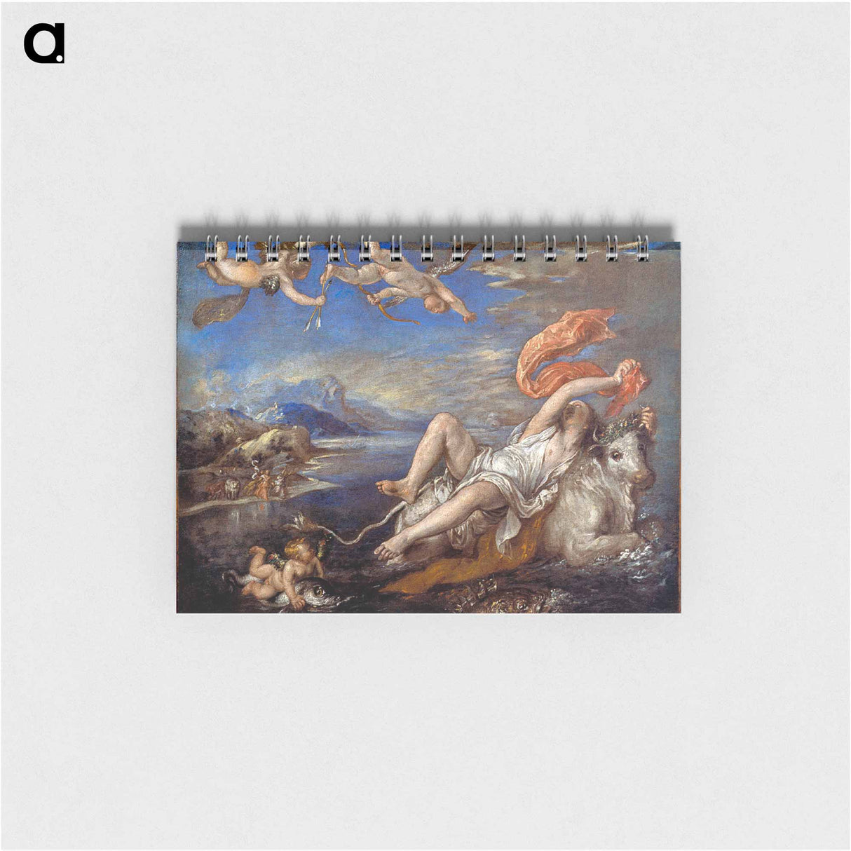 アートメモ帳-Abduction of Europa - ティツィアーノ ヴェチェッリオ Memo.