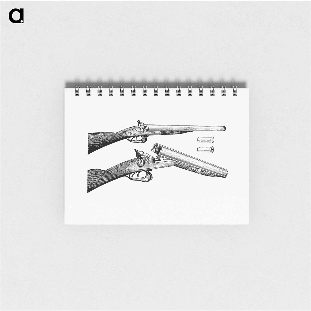 アートメモ帳-Vintage Gun
- 大英図書館 Memo.