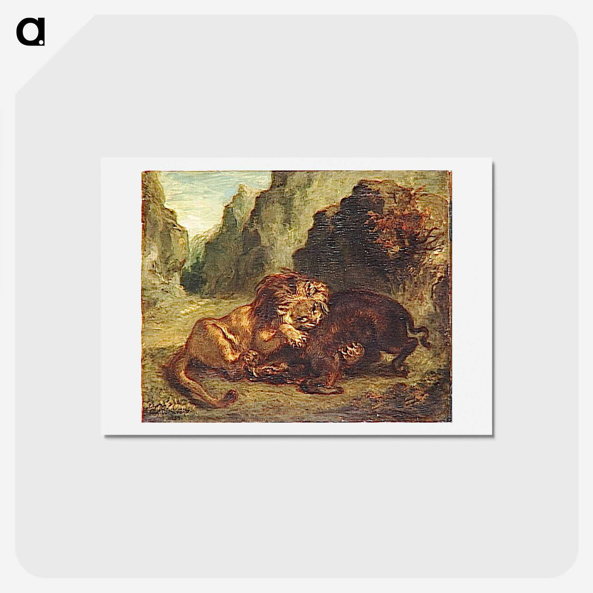 3-60_Eugene-Delacroix_hagaki