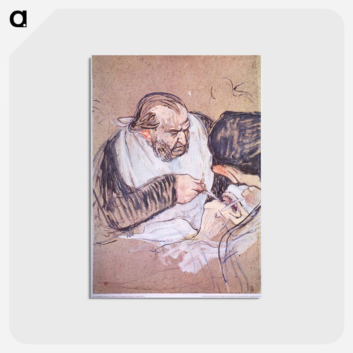 アートポストカード-An Operation
- 国立医学図書館 Postcard.