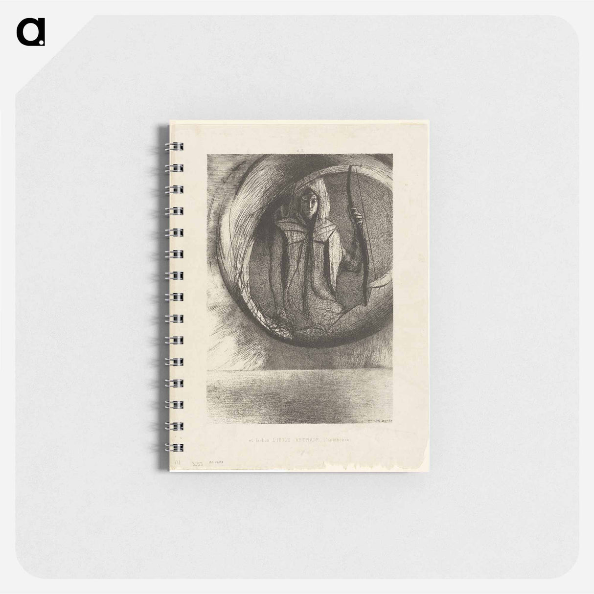 And Beyond, the Astral Idol, the Apotheosis - オディロン ルドン Memo.