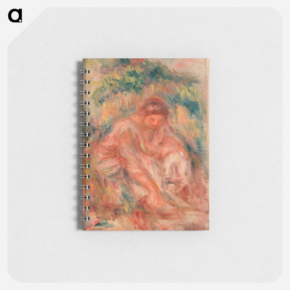 Sketch of a Woman - ピエール オーギュスト ルノワール Memo.