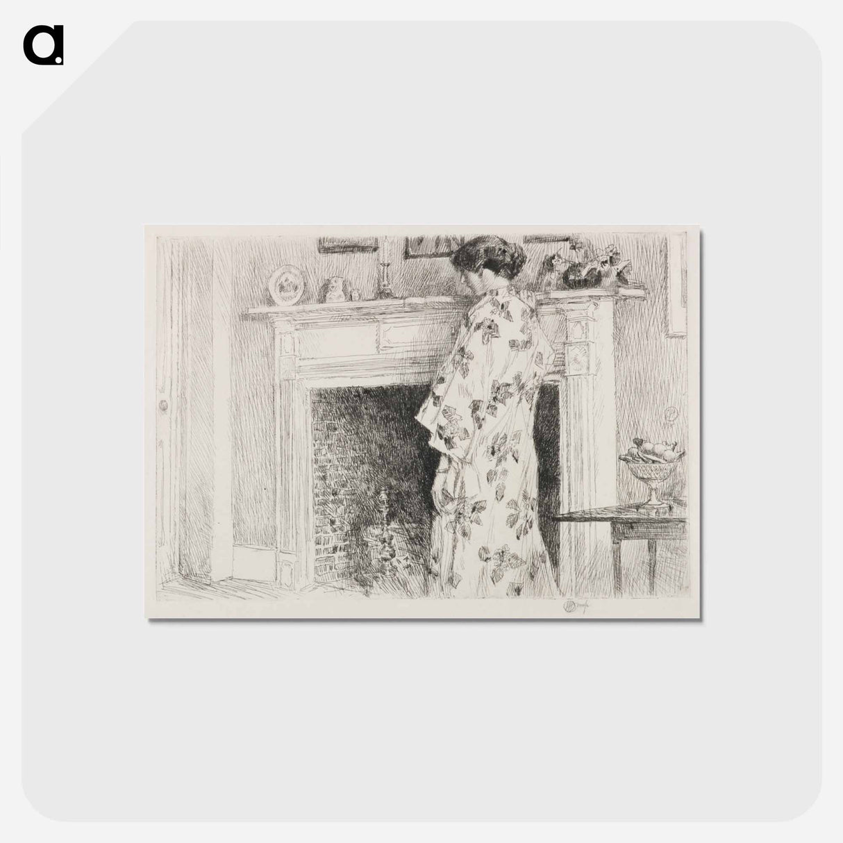 アートポストカード-The White Kimono
- セントルイス美術館 Postcard.
