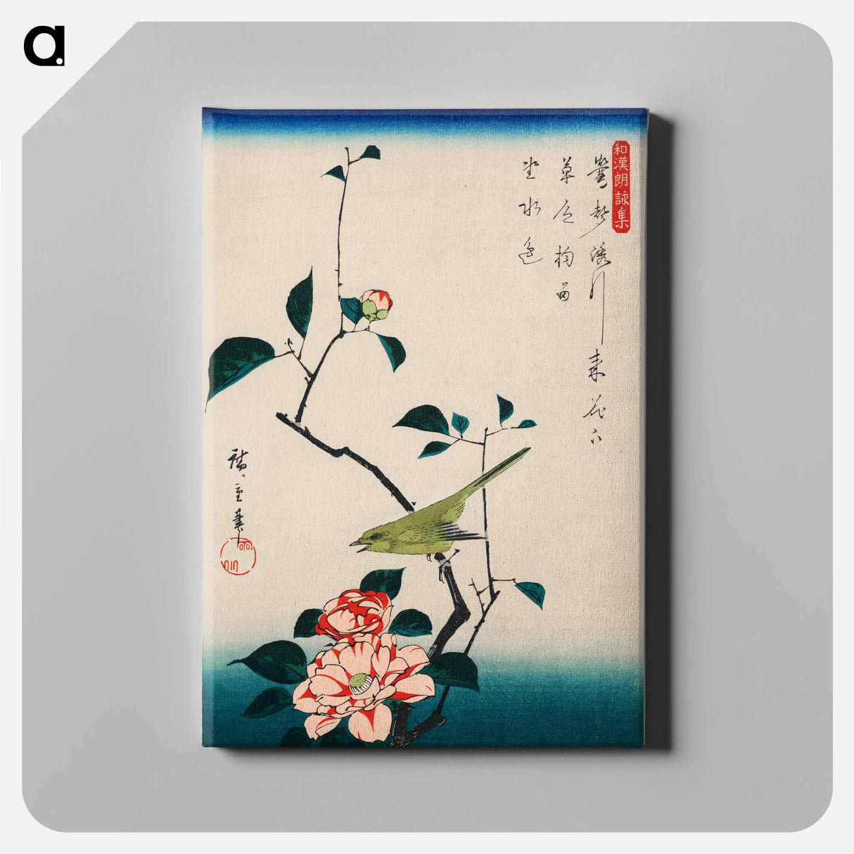 アートパネル-Camellia and Nightingale
- 歌川 広重 Canvas.