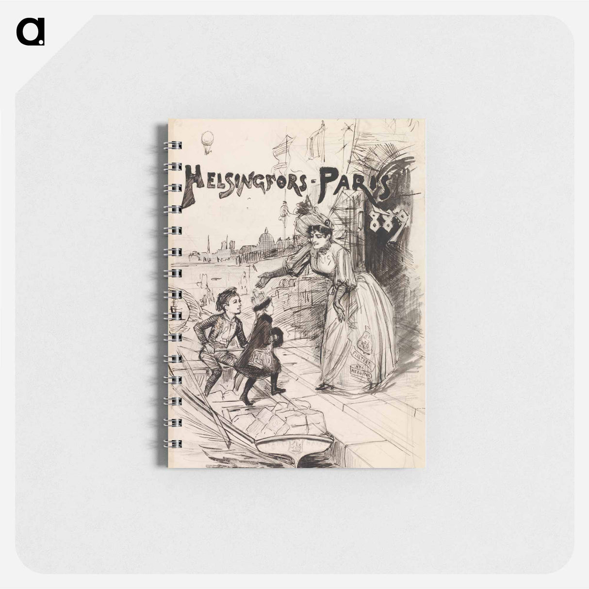 helsingfors - paris 1889 - アルバート エーデルフェルト Memo.