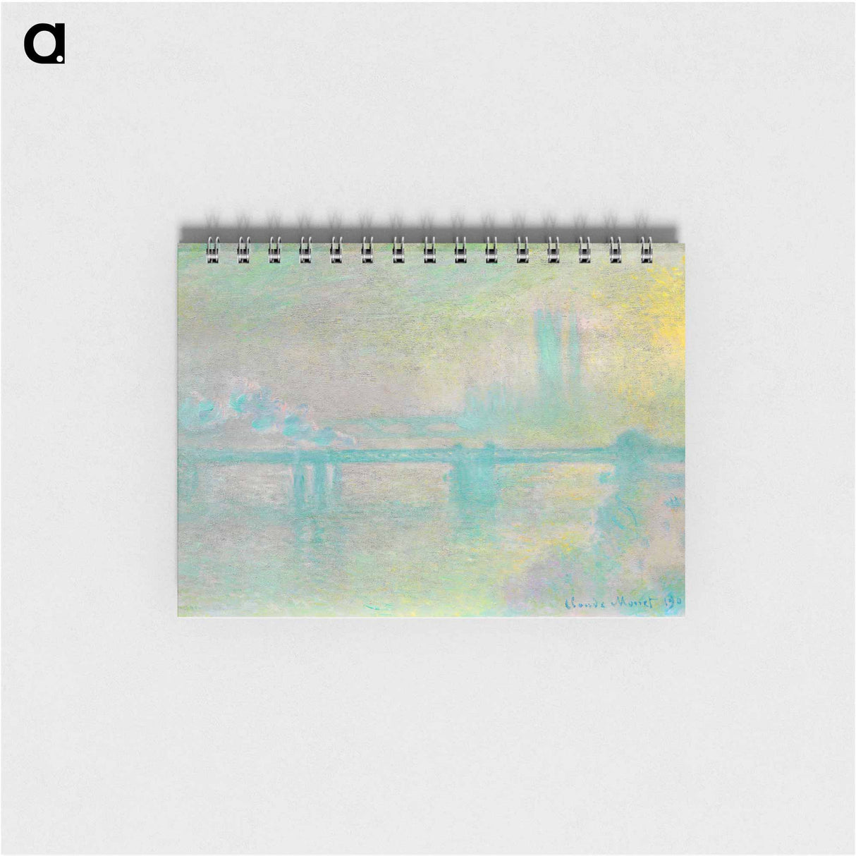 アートメモ帳-Charing Cross Bridge, London - クロード モネ Memo.