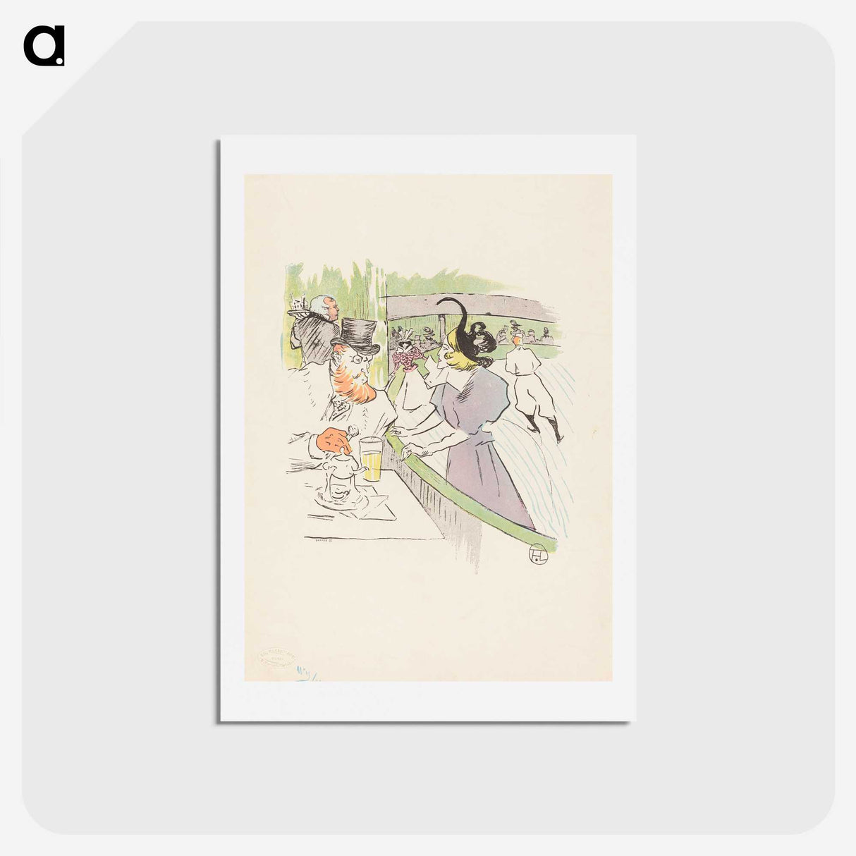 3-61_Henri-de-Toulouse-Lautrec_hagaki