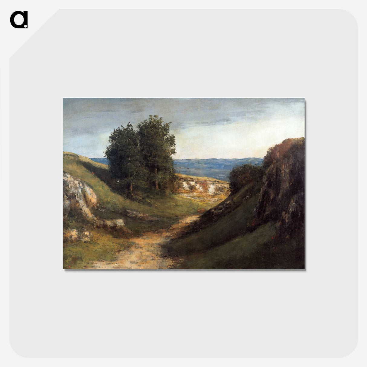 3-62_Gustave-Courbet_postcard