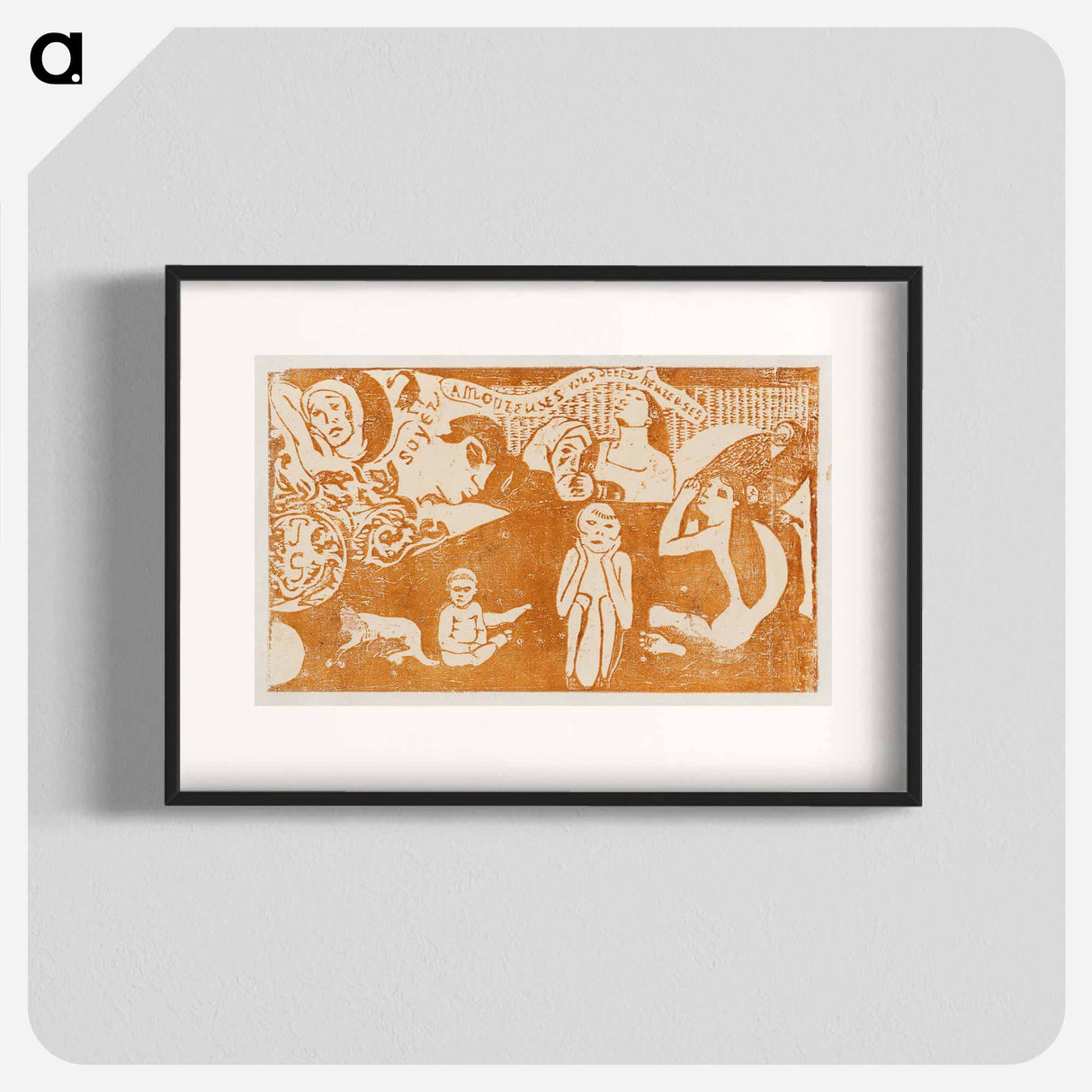 Love, and You Will Be Happy - Paul Gauguin Poster.