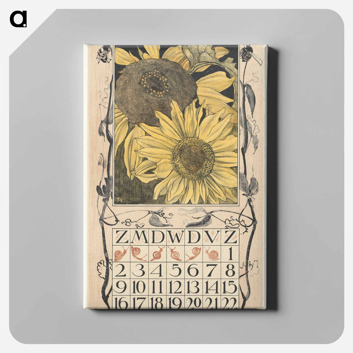 Original public domain image from the Rijksmuseum - Theo van Hoytema Canvas.