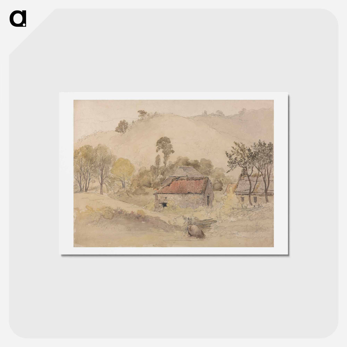 アートポストカード-The Barns
- イェール大学アートギャラリー Postcard.