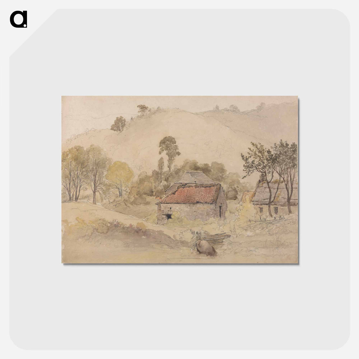 アートポストカード-The Barns
- イェール大学アートギャラリー Postcard.