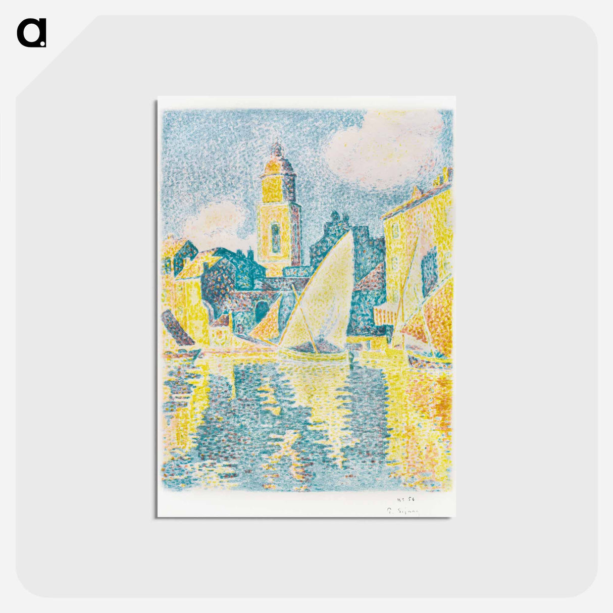 アートポストカード-The Port, Saint-Tropez
- クリーブランド美術館 Postcard.