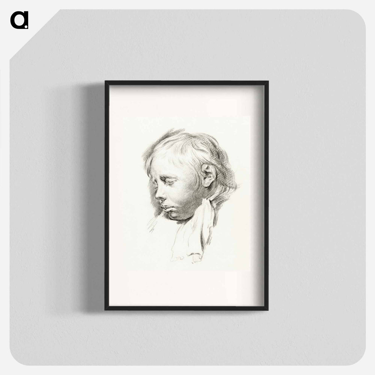 Sleeping boy - Jean Bernard Poster.