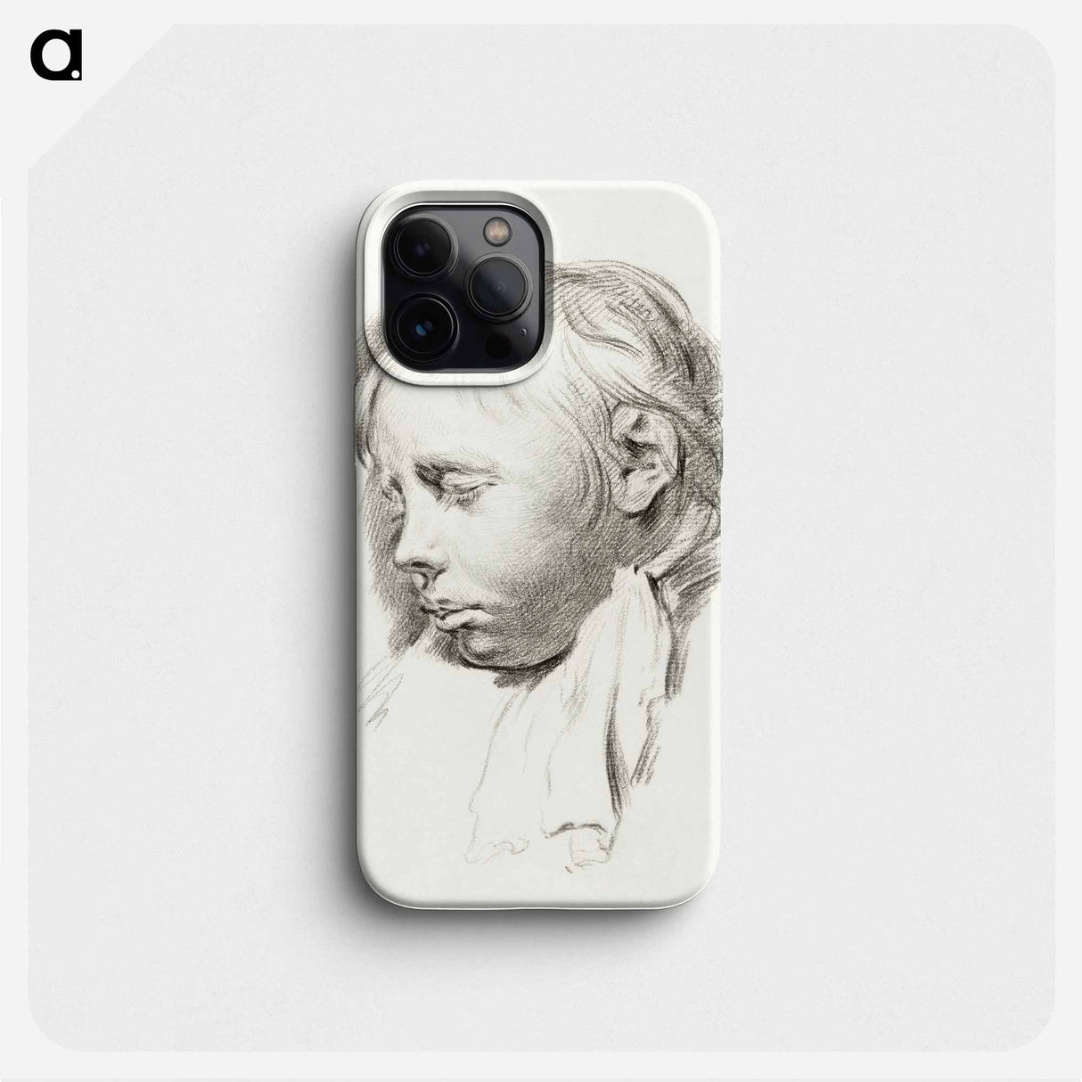 Sleeping boy - Jean Bernard Phone Case.