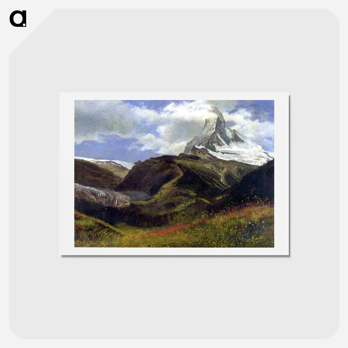 Grunewald - アルバート ビアスタット Postcard.