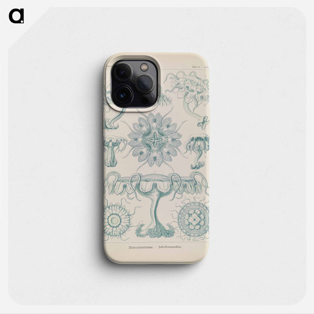Marine life illustration - エルンスト ヘッケル Phone Case.