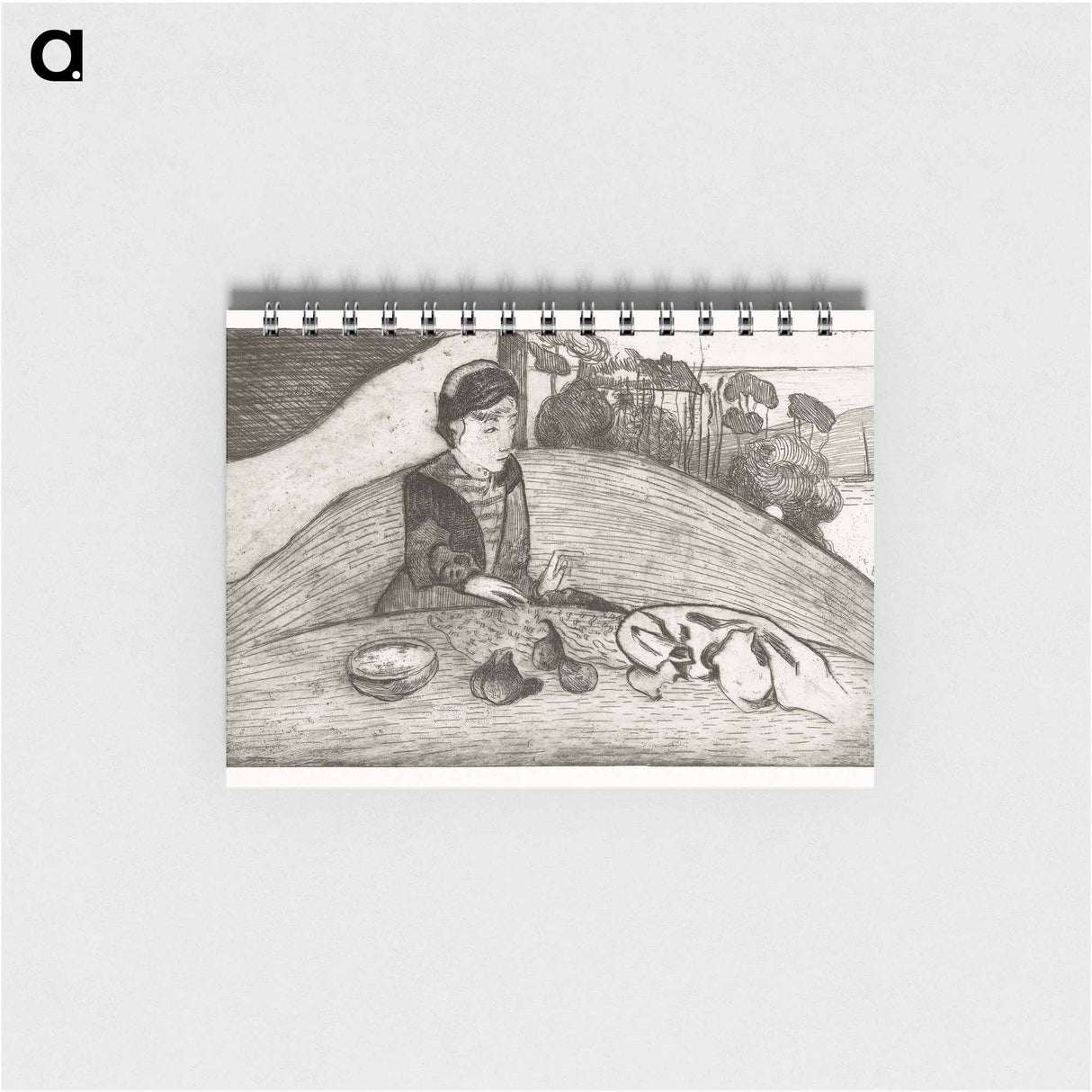 The Woman with Figs - ポール ゴーギャン Memo.