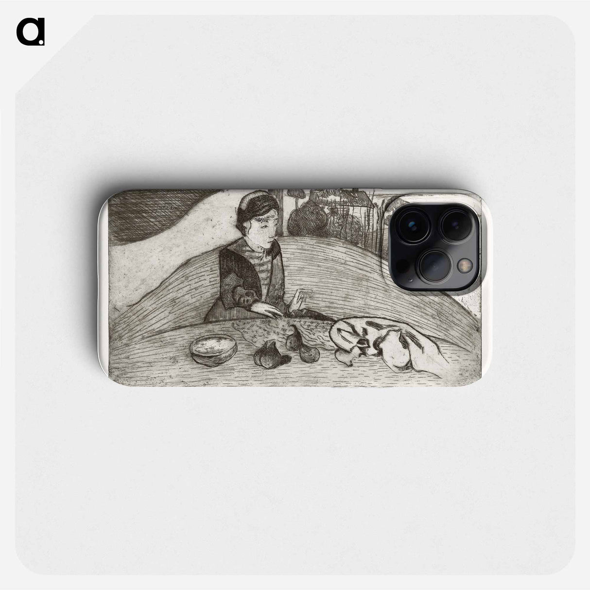 The Woman with Figs - Paul Gauguin Phone Case.