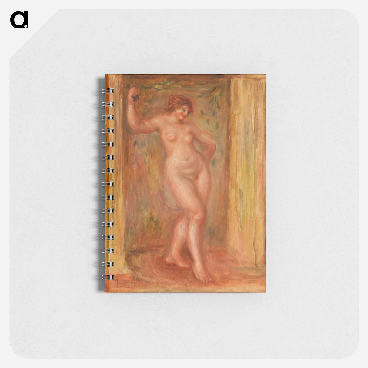 Nude with Castanets - ピエール オーギュスト ルノワール Memo.