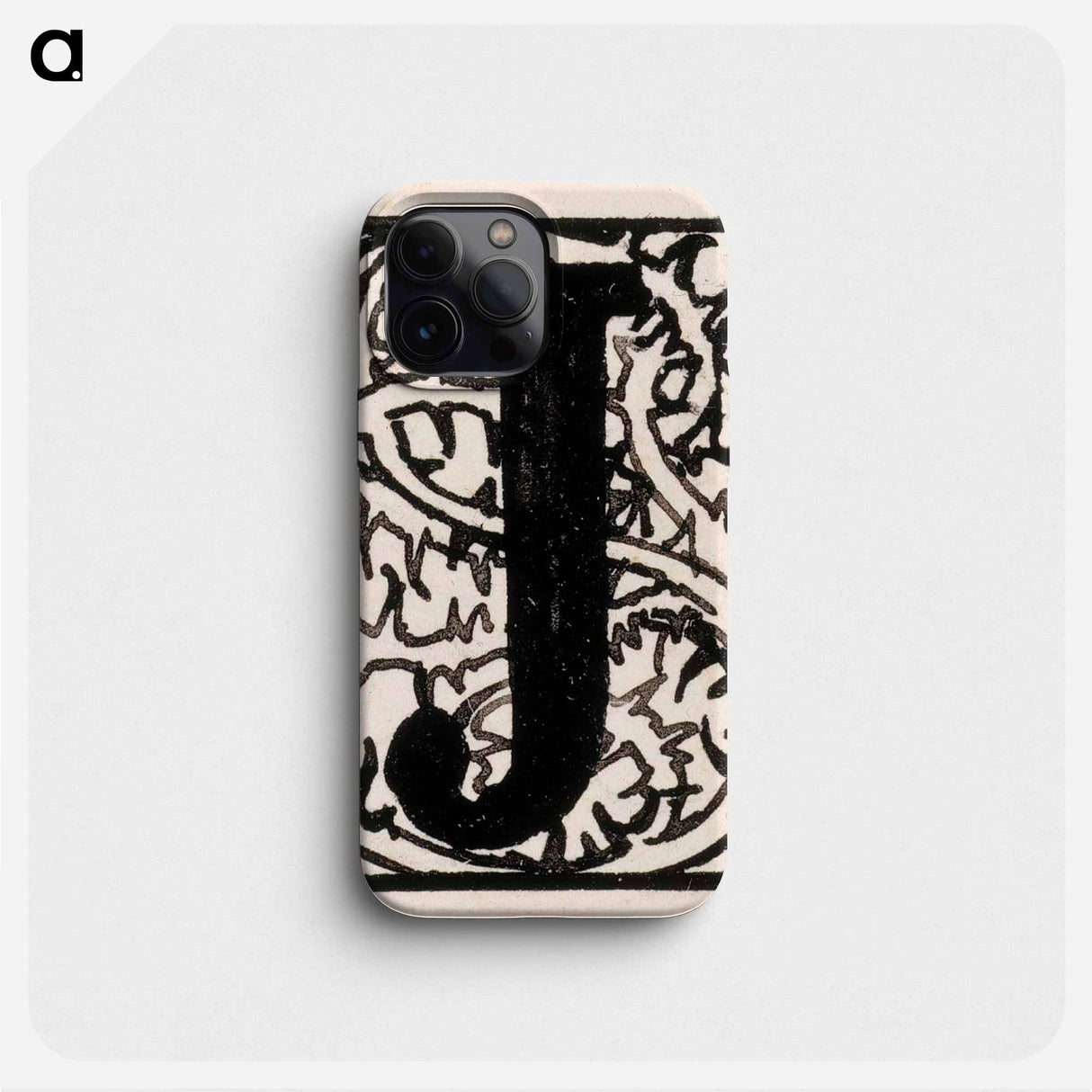Torpan tyttö -runon alkukirjain j - アルバート エーデルフェルト Phone Case.