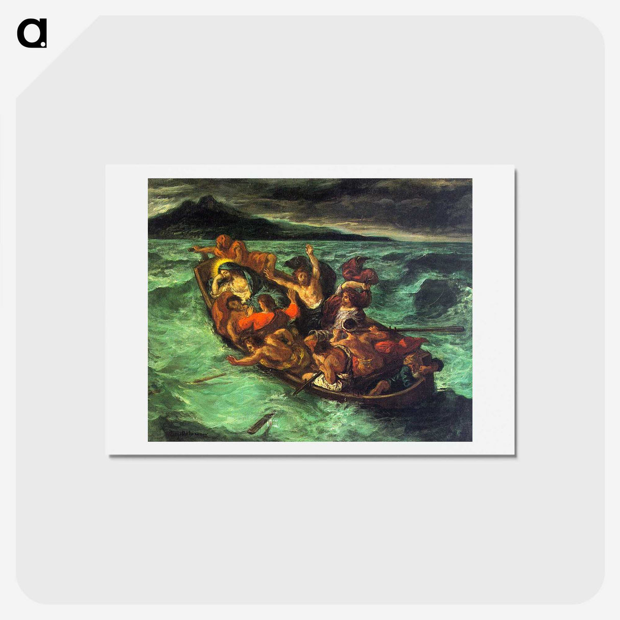 3-65_Eugene-Delacroix_hagaki