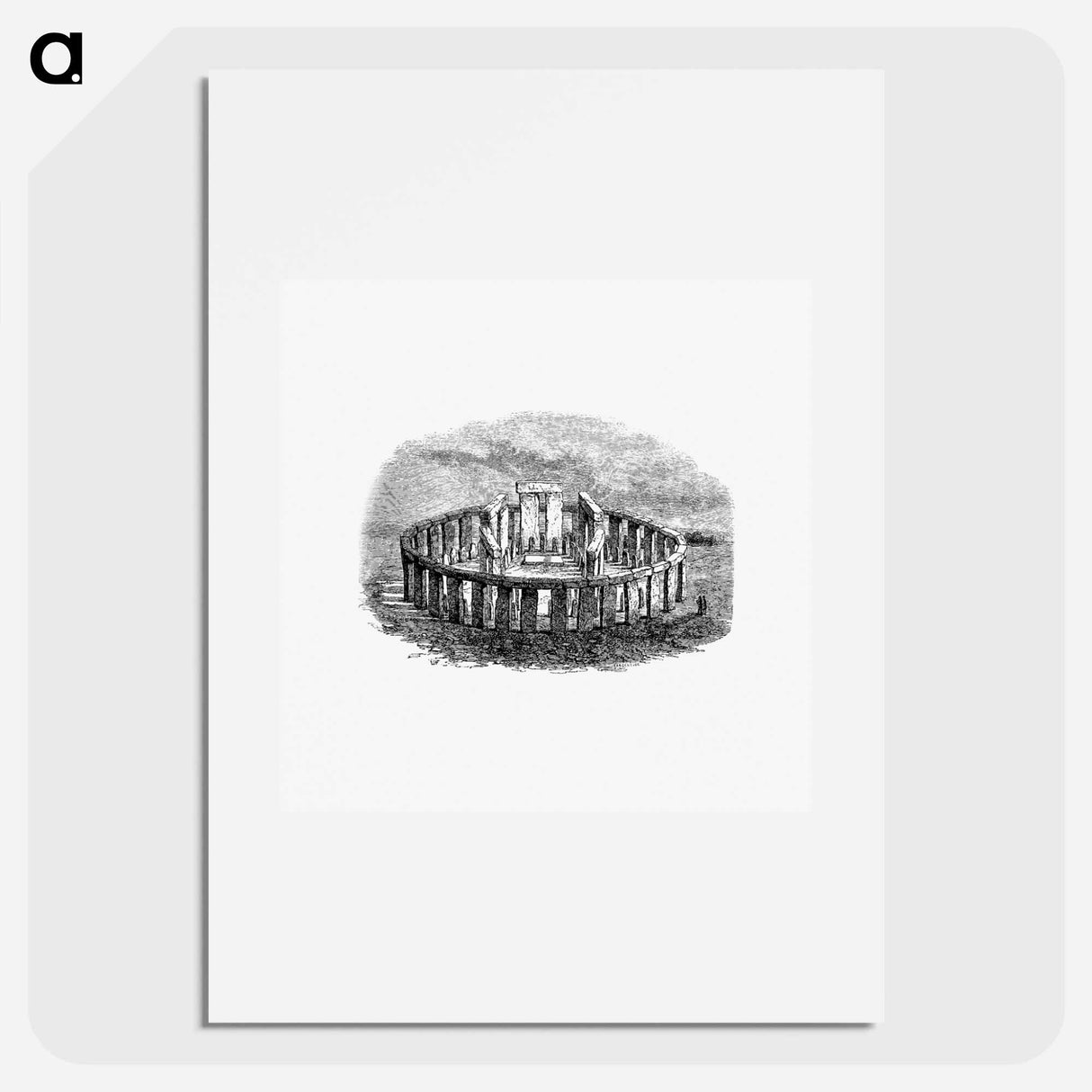 アートポスター-Stonehenge from Ancient and Modern Travelers, or Choice of Travel Relationships
- 大英図書館 Poster.