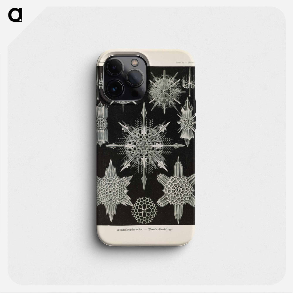 Marine life illustration - エルンスト ヘッケル Phone Case.