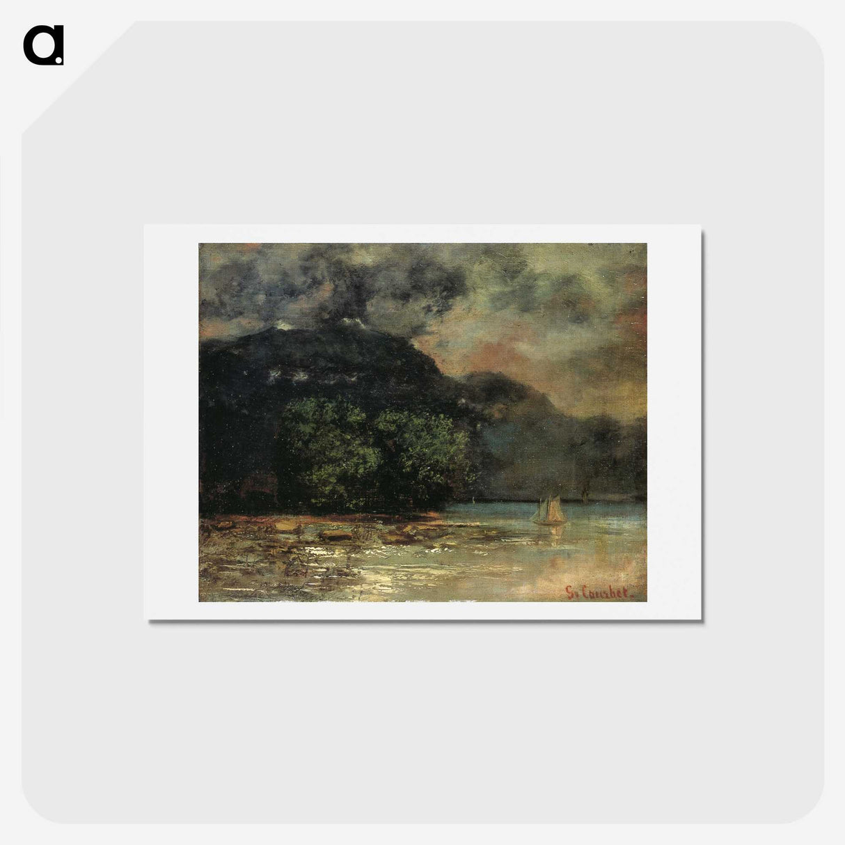 3-66_Gustave-Courbet_hagaki